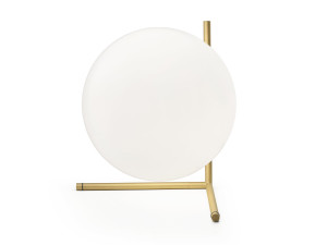 Настольная лампа из дутого стекла и металла