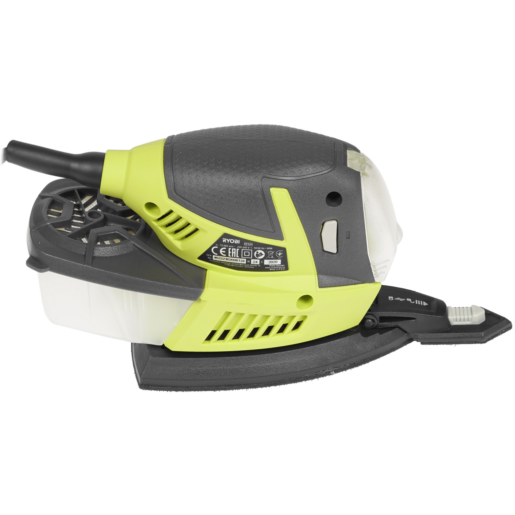 Виброшлифовальная машина Ryobi RPS80-G 8146569 STDN-0051844 - Вид №2