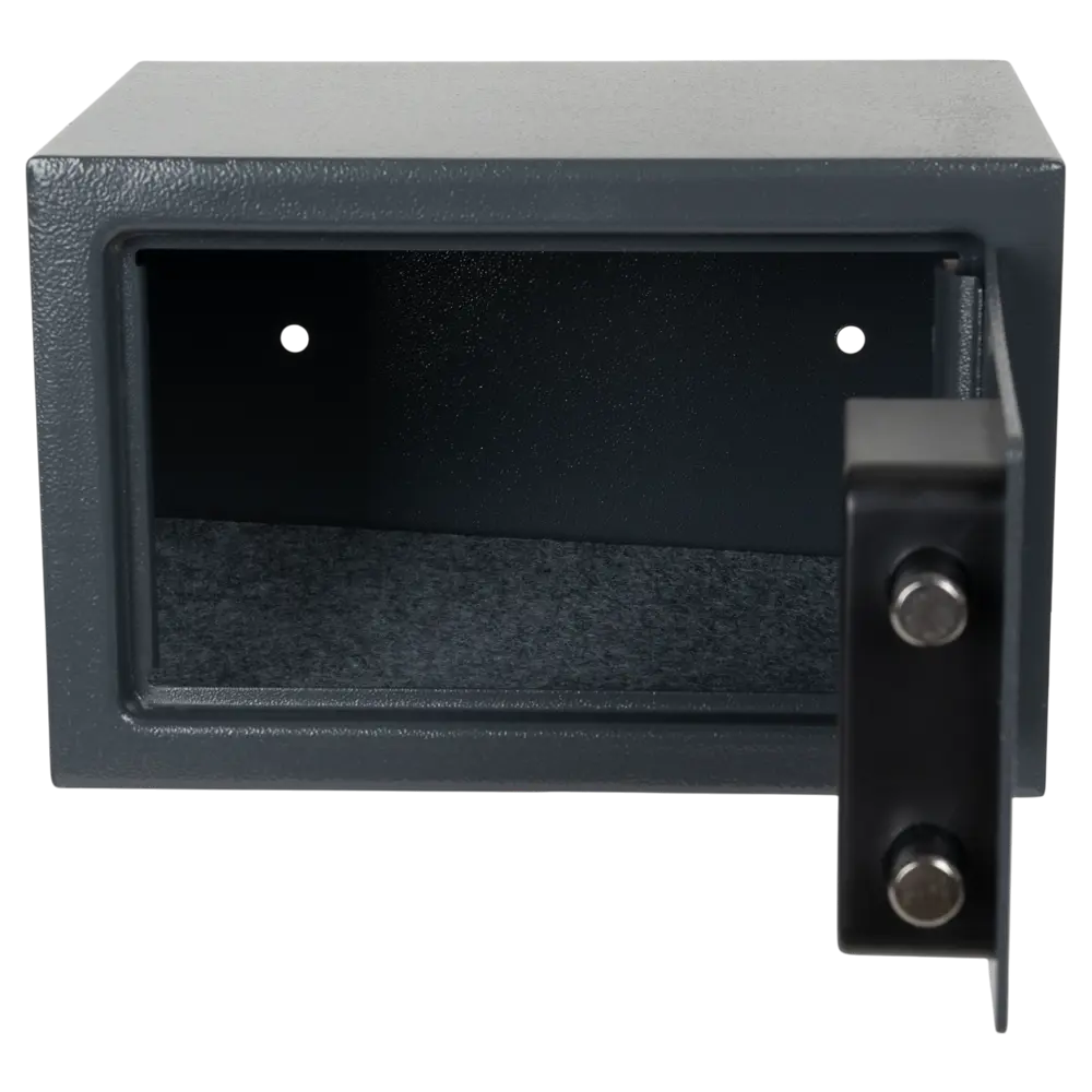 Сейф малый Standers с ключом 9/10 л черный STLM-2090862 - Вид №1