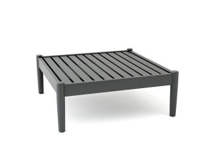 Алюминиевый квадратный садовый столик с порошковым покрытием