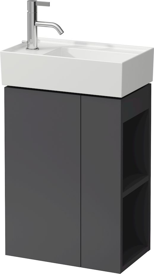 H8153357571111 Мини-раковина, ассиметричная, со специальным скрытым сливом LAUFEN PRO - Вид №3