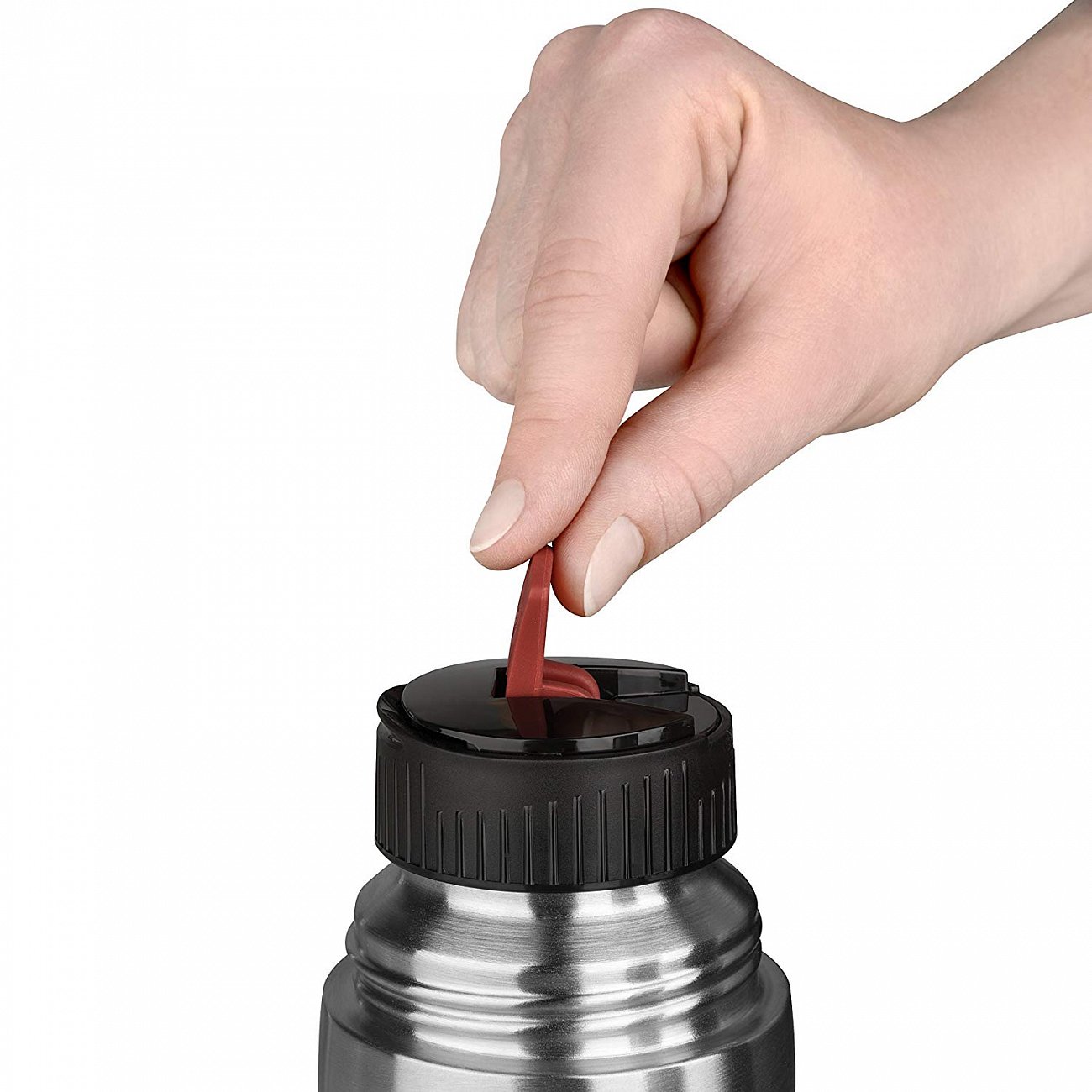 Термос детский для еды голубой с зеленым 0,35 л Mobility Kids EMSA ДИЗАЙНЕРСКИЕ 00-3951802 Хром  - Вид №6