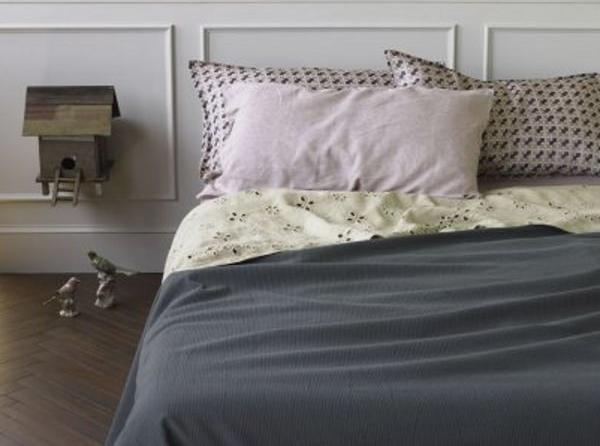 Society Limonta Вышитая льняная простыня Bijou sun-id-1420115 - Вид №3