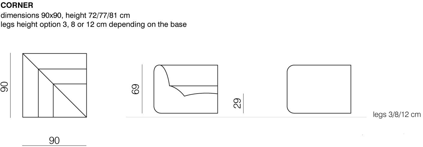 prostoria Модульный диван из ткани sun-id-1477437 - Вид №11
