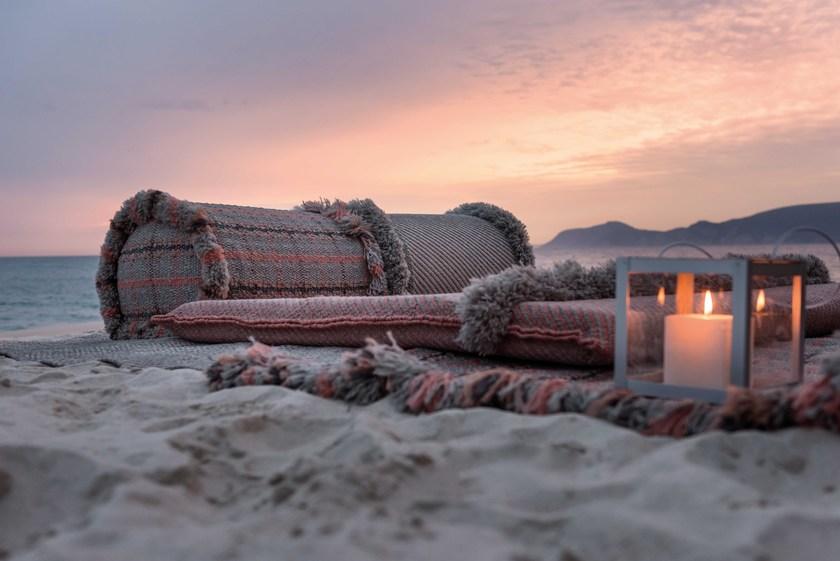 GAN Цилиндрическая подушка из тартана из полипропилена для улицы Garden layers sun-id-1454642 - Вид №6