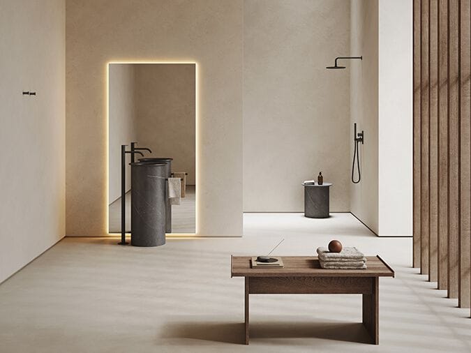 Настенное зеркало со встроенным освещением Inbani слой ARCH-00021509 - Вид №9