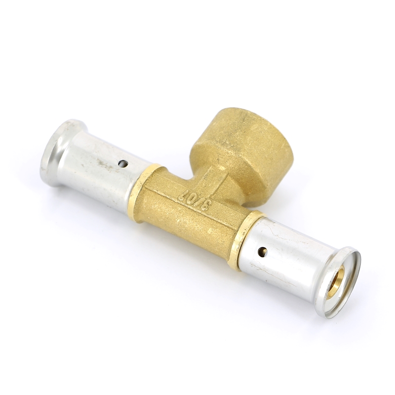 Тройник ВР пресс HENCO 16x1/2"x16 13P160416 - Вид №1