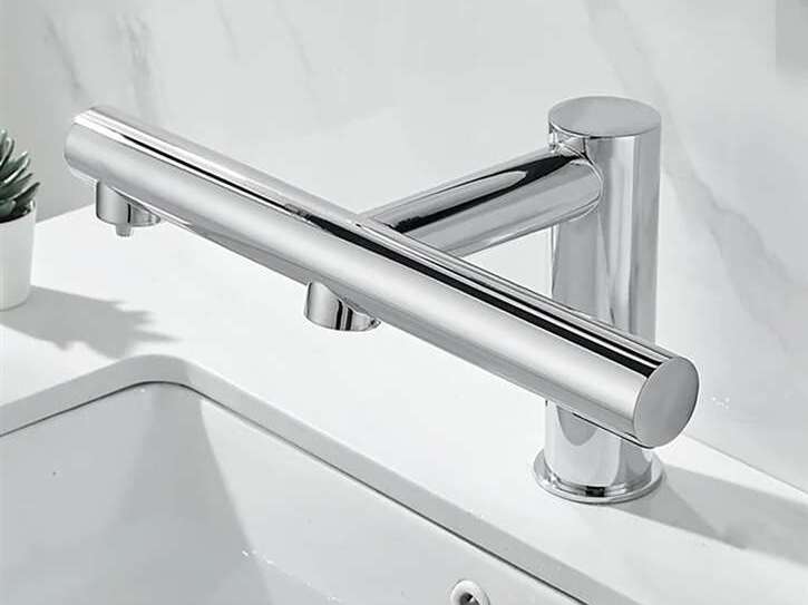 Инфракрасный кран для общественных туалетов с воздушными полотенцами Fontana Showers синий Синий ARCH-00027473 - Вид №8