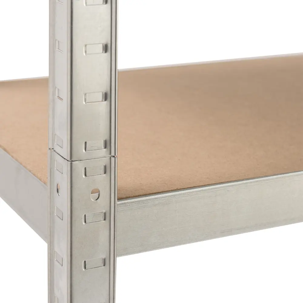 Стеллаж металлический Spaceo 176x90x40 см, 175 кг, цвет серый STLM-2198858