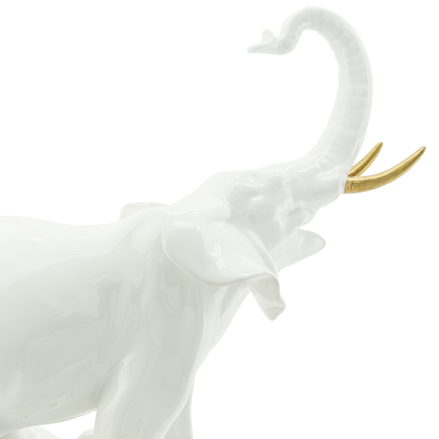 300215-10 ABHIKA СВЕЧА. ATLANTA ELEPHANTS WHITE  - Вид №1