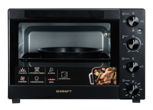 9197569 Мини-печь Kraft KFC-MO 6010 HRKBL черный