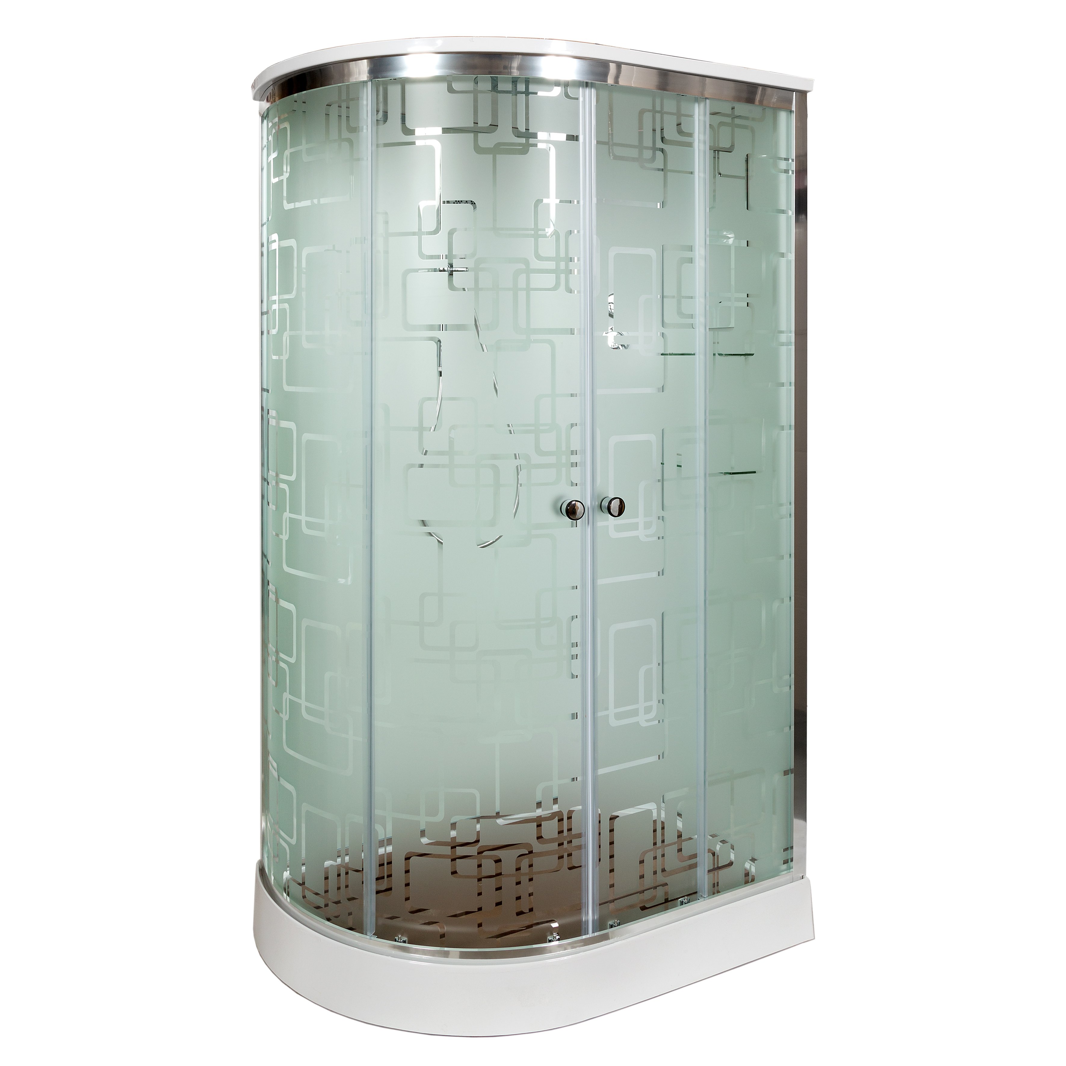 ЕМ4512 R N с гидромассажем (гм.) Душевая кабина DETO Серия EM ЕМ1511 R с гидромассажем (гм.) - Вид №7