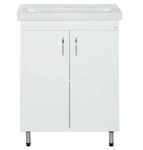 Тумба Фостер-60 прямая белая с раков. меб. Фостер 60 см