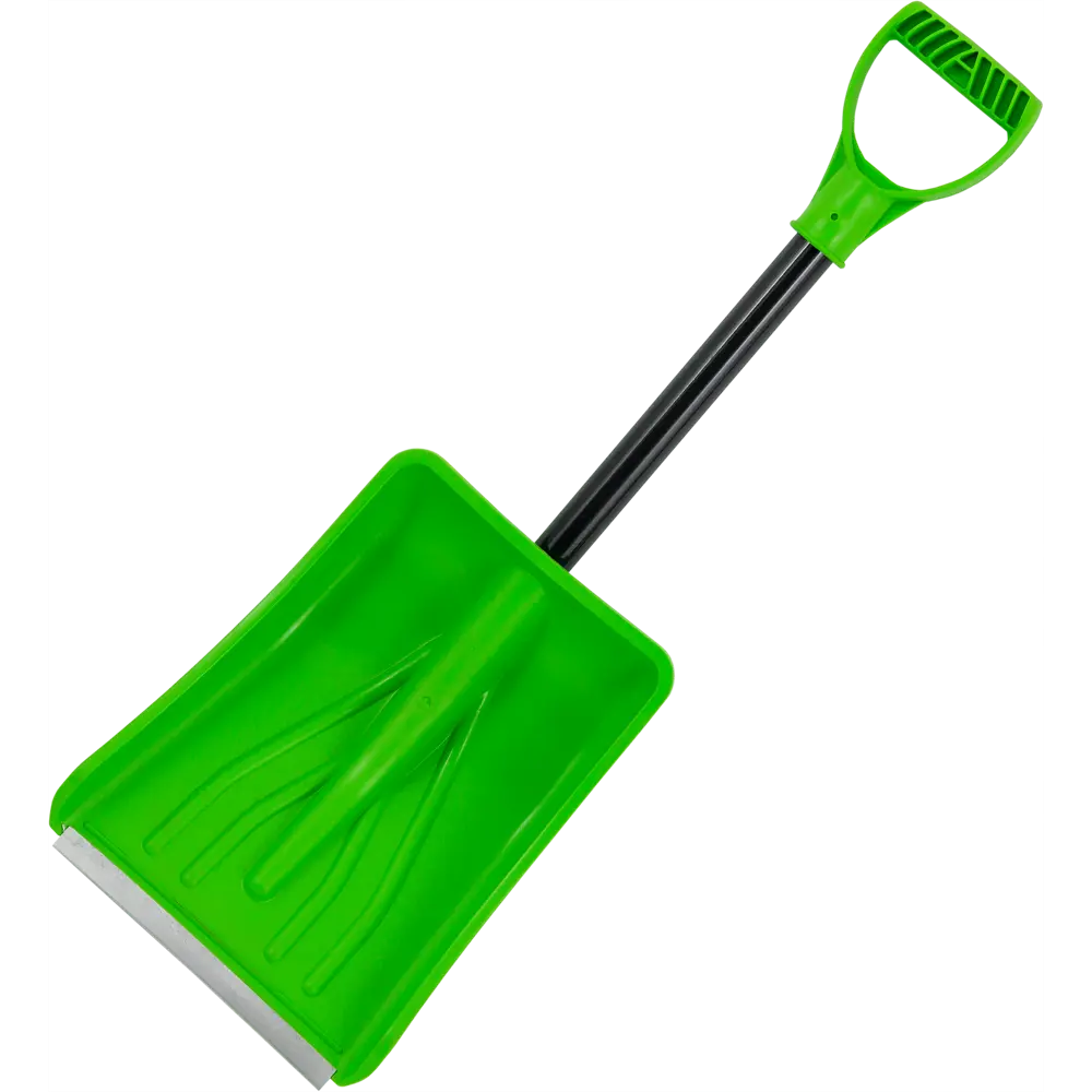 Лопата для уборки снега «Авто» 36.5x25 см пластик ПАВЛОВСКАЯ ЗАРЯ STLM-2014003
