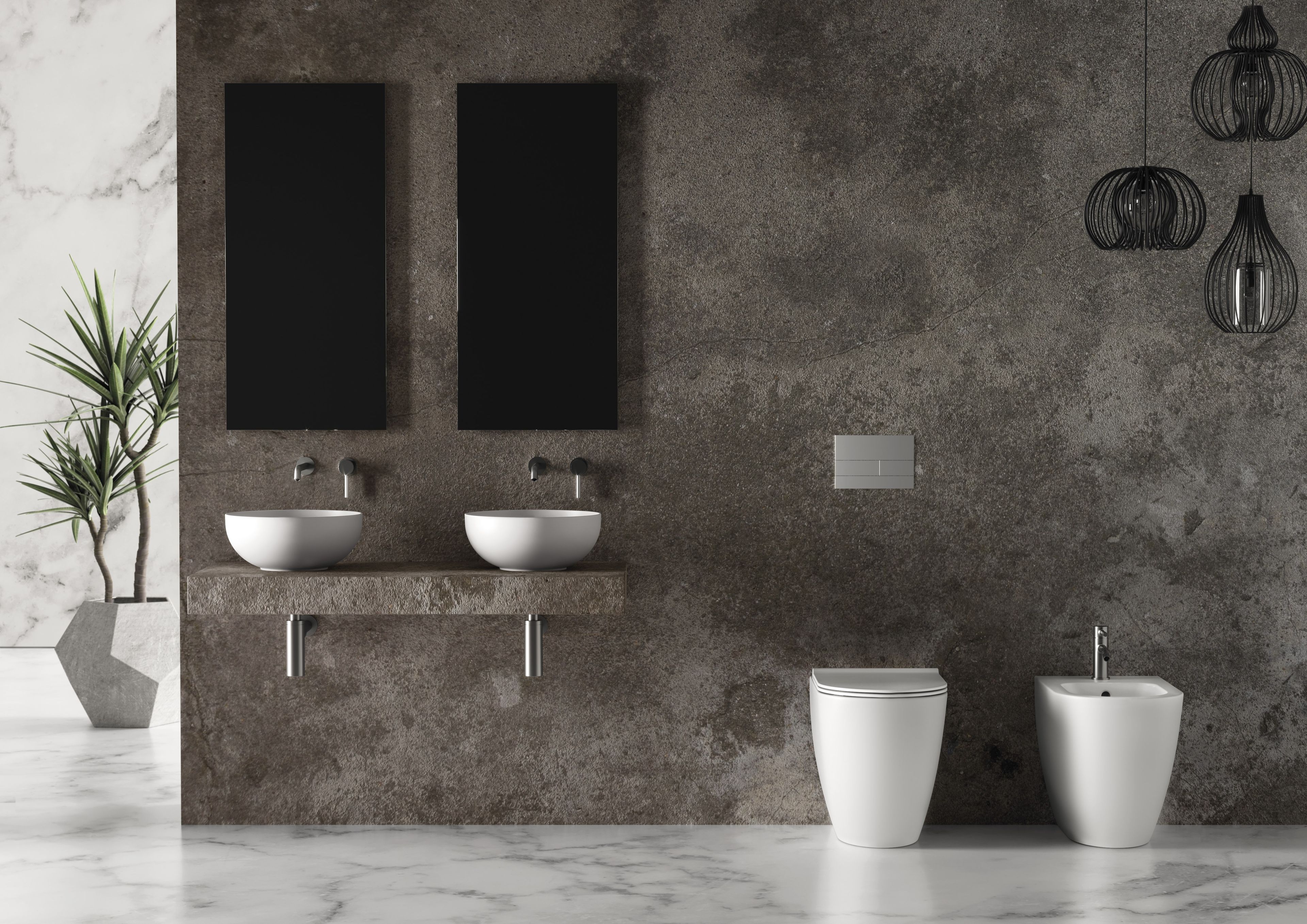 Напольный керамический туалет Alice Ceramica Форма ARCH-00049600 - Вид №5