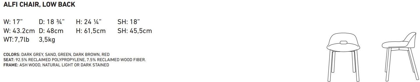 Emeco Высокий табурет со съемным чехлом из ткани со спинкой Alfi sun-id-1410519 - Вид №1