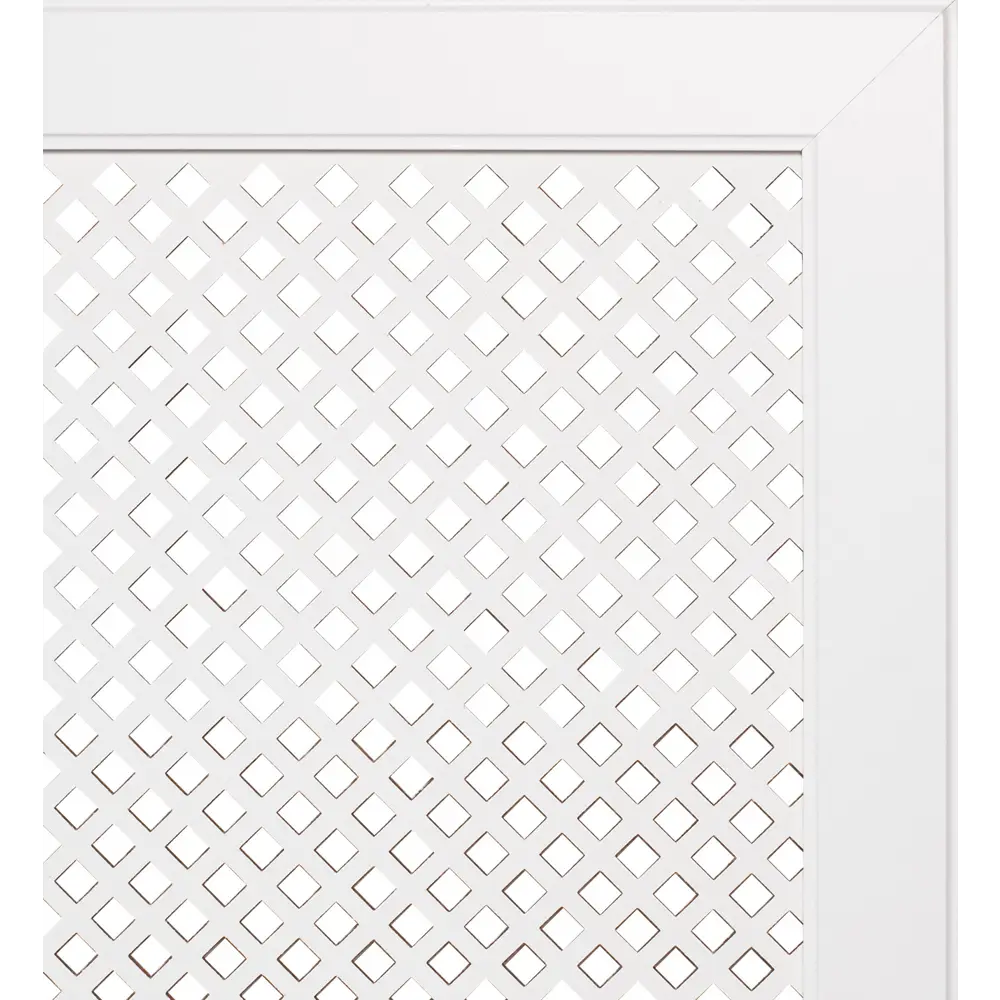 Экран радиатора Глория 120x60 см МДФ цвет белый Santreyd STLM-2142505 - Вид №4