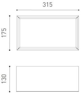Arkoslight Алюминиевый светодиодный потолочный светильник Block sun-id-1416757 - Вид №5