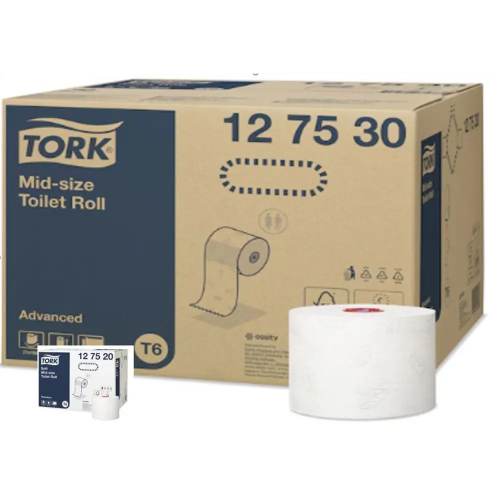 Туалетная бумага Tork Advanced 2-х слойная 100 м 84751131 STLM-2196010 