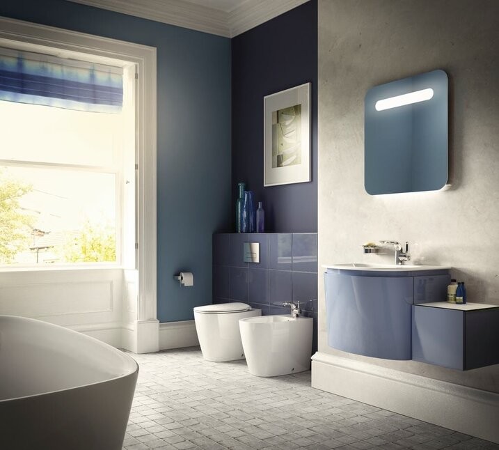 T509901 Напольное пристенное биде Il Standard Ideal Standard DEA - Вид №2