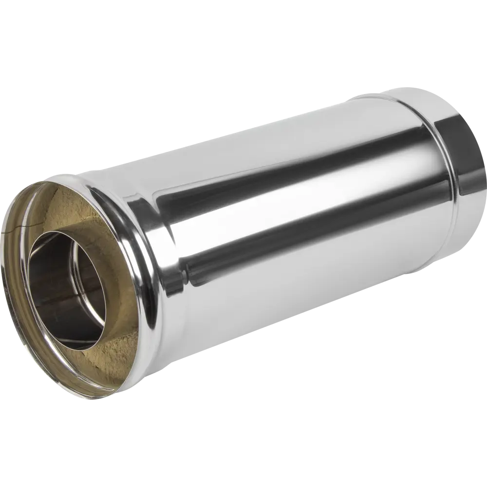 Сэндвич Металлик и Ко 0.5 м 430/оцинкованная сталь/0.5 мм D115x200 мм 83398135 STLM-2037161  - Вид №2