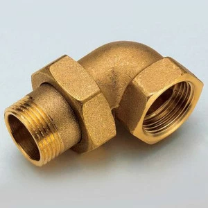 Разъемное соединение угловое НВ с прокладкой O-ring TIEMME 3/4"