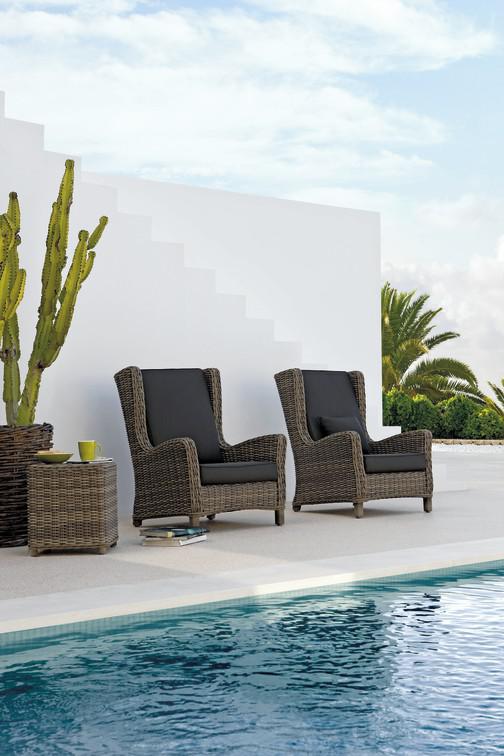 MNST158 Шнур для стула 8мм старый серый Manutti San Diego - Вид №1