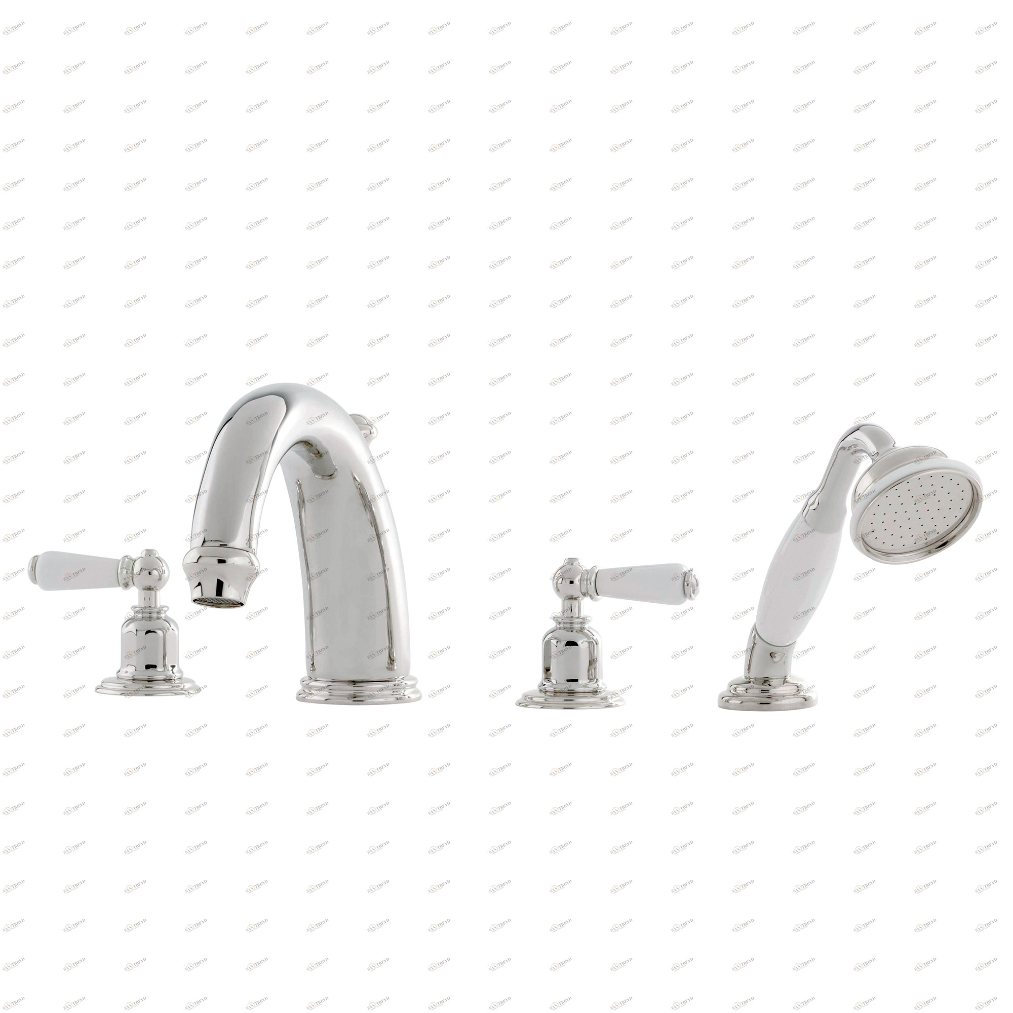 Traditional bathrooms РЫЧАГ 3/4 "смеситель для ванны и душа Pr3248/ag 