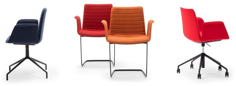 Andreu World Кресло поворотное с подлокотниками Flex armchair So1646 - Вид №2