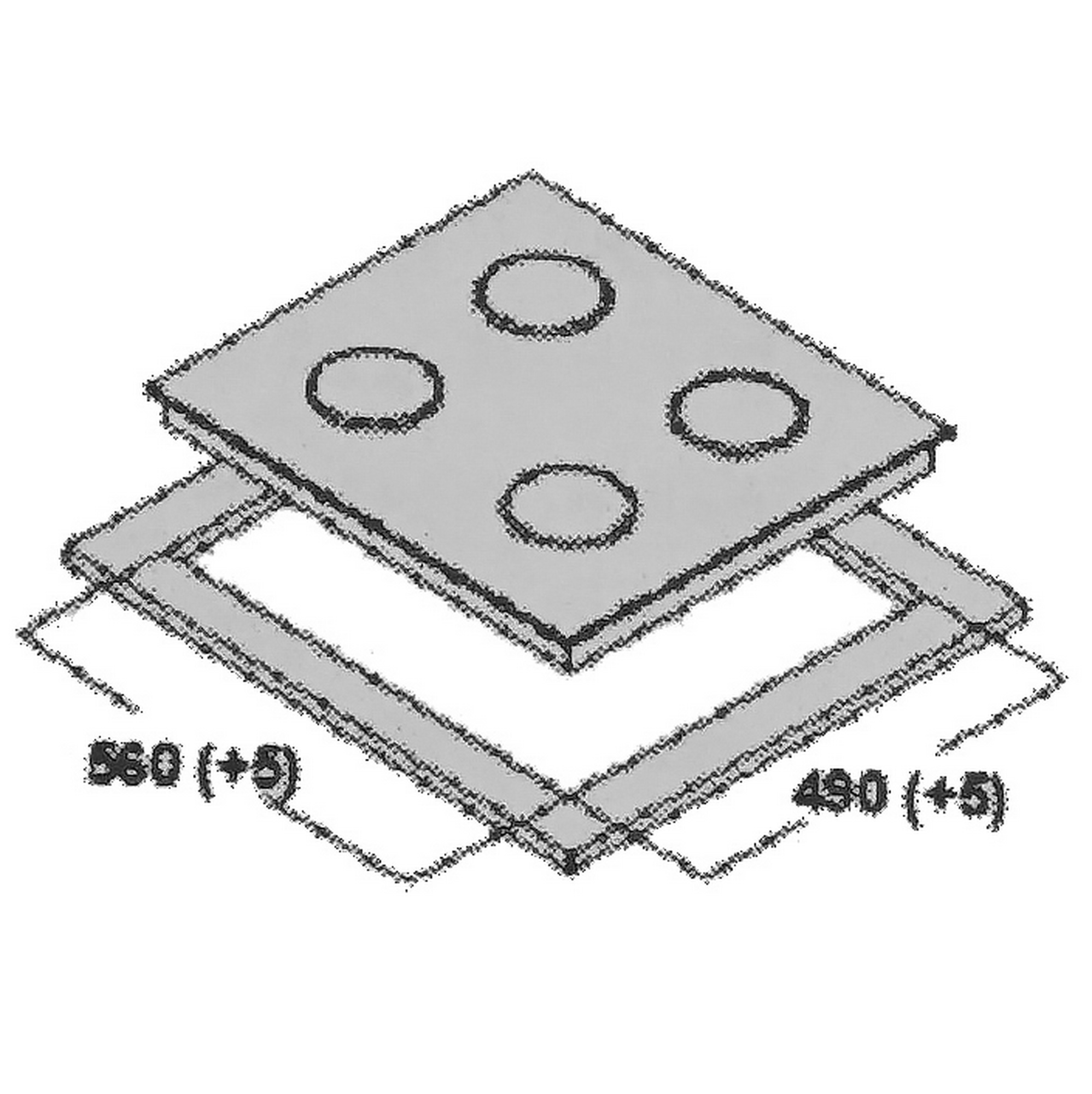 5346136 Газовая варочная поверхность Oasis P-GITT (F) STDN-0040069 - Вид №7