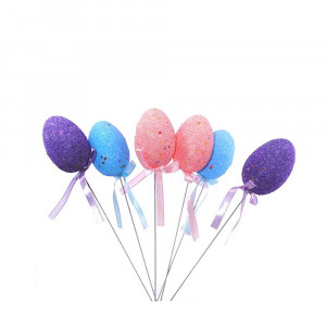 219570 Пасхальный набор из 6-ти декоративных украшений №01 6 х 4 х 4 см РЕМЕКО