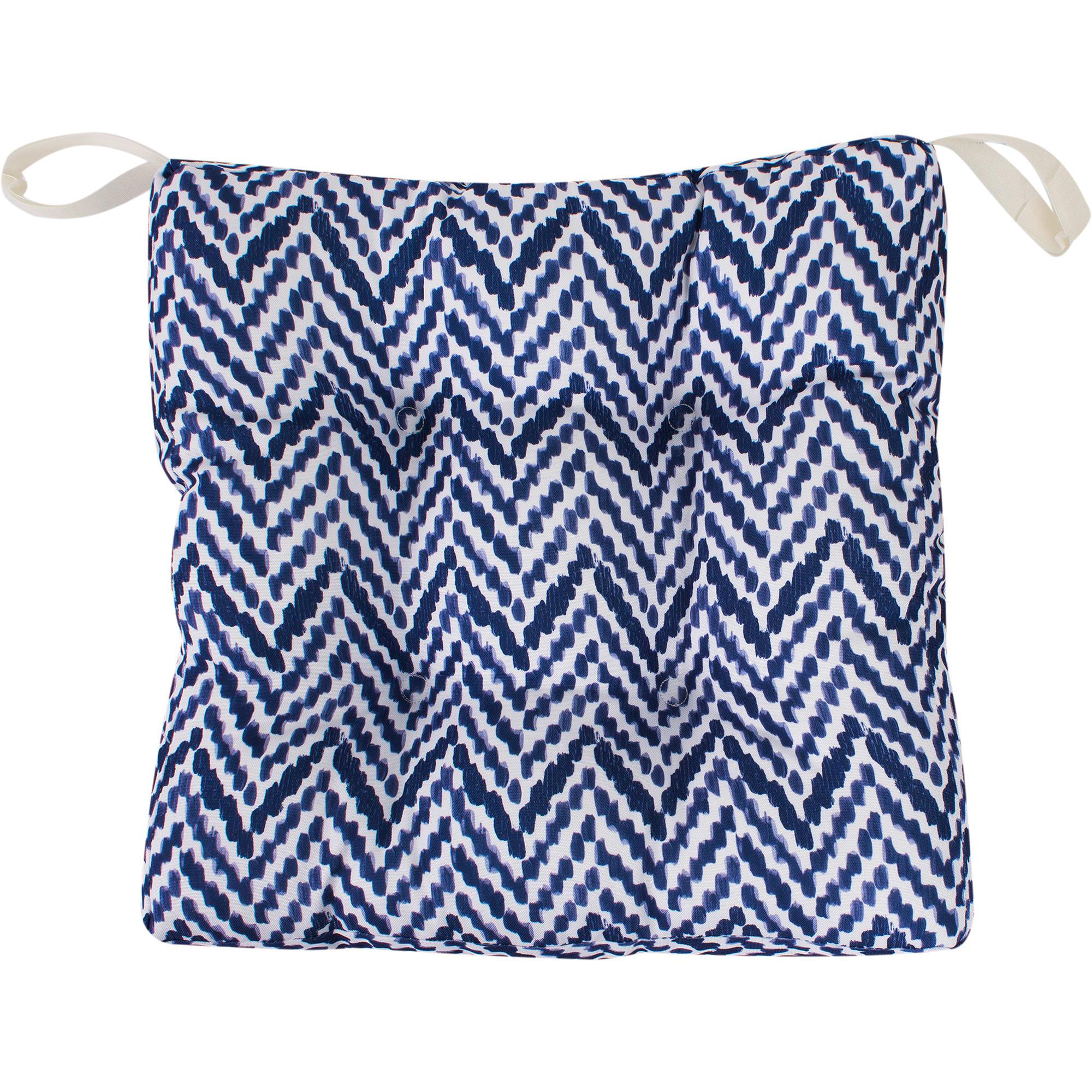 82009013 Сидушка для стула «Геометрия», 40х35 см, цвет синий Santreyd 