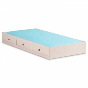 Кровать выдвижная детская 90х190 см беленый дуб Flora CILEK FLORA 00-3832114 Бежевый