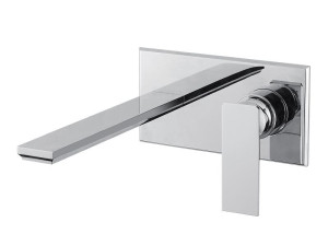 Смеситель для раковины из хромированной латуни