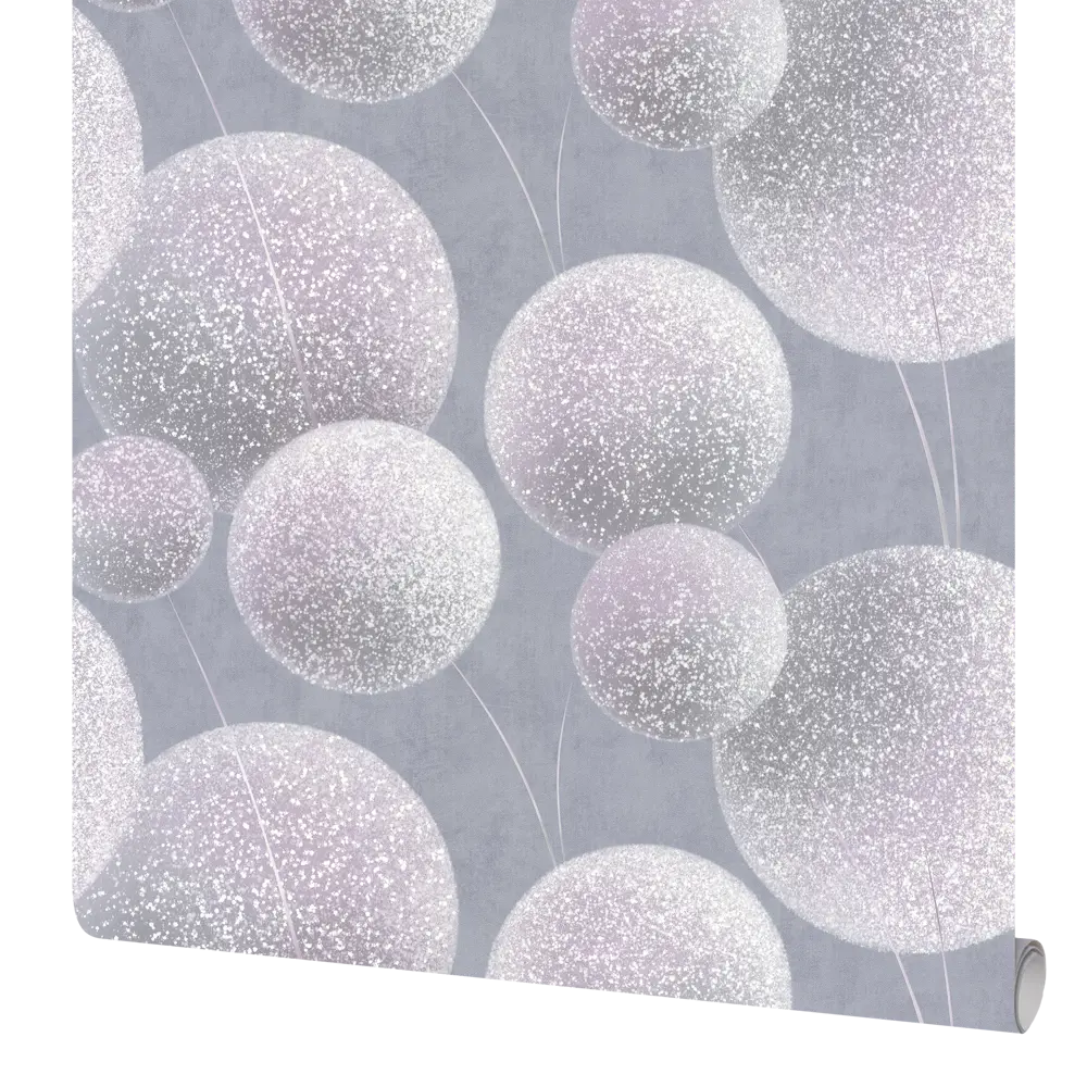 Обои флизелиновые Wall Decor Элис фиолетовые 1.06 м 75240-65 89378489 STLM-2011024