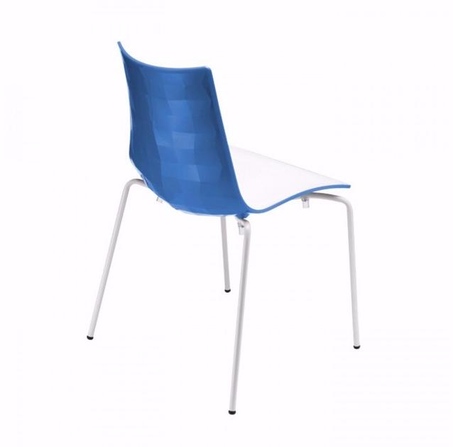 SCAB DESIGN Стул стальной штабелируемый Zebra sun-id-1480985 - Вид №1