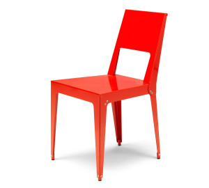 Стул из алюминиевого листа