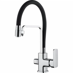 GZ 12026C Смеситель для кухни с подключением к фильтру с питьевой водой Ganzer Хром