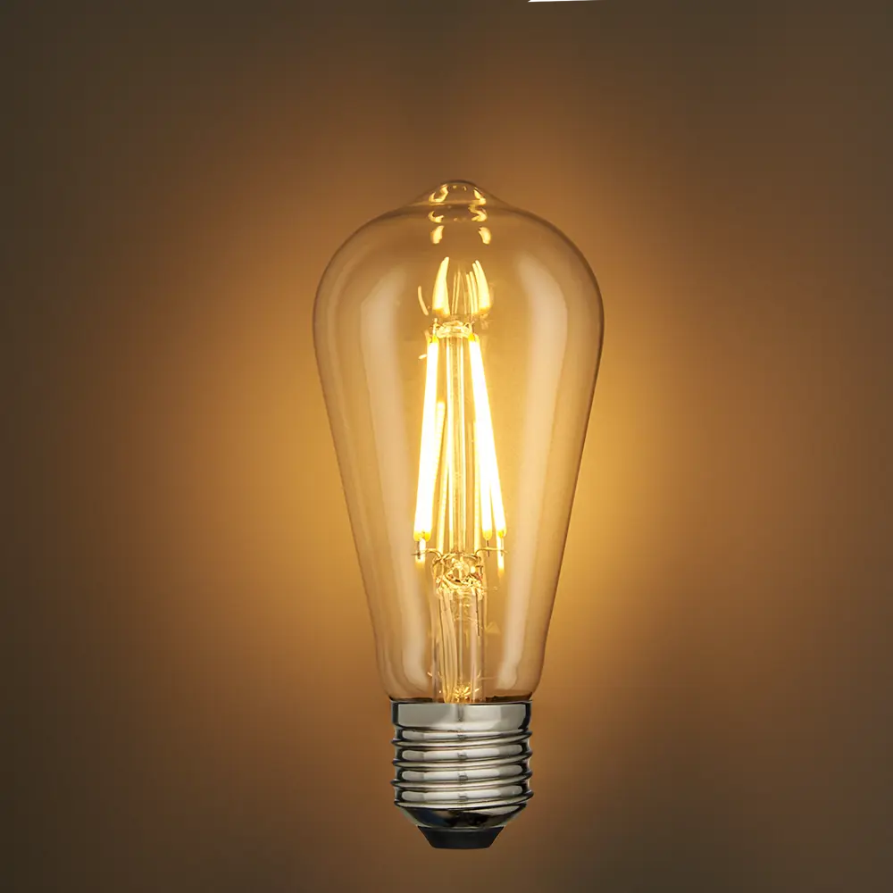 Лампа умная светодиодная Osram Smart Plus E27 220-240 В 5.5 Вт эдисон прозрачная 806 лм, теплый белый свет 89143914 STLM-2004503 LEDVANCE 