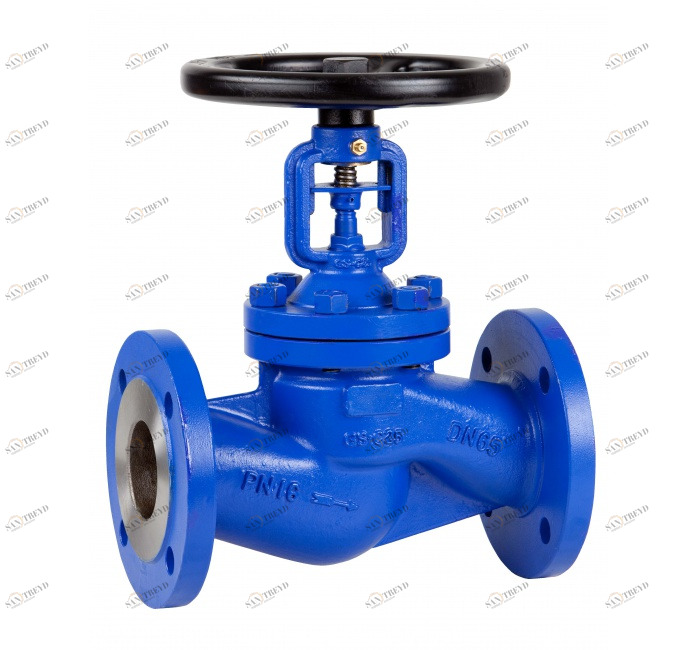 GENEBRE 2231 07 Сильфонный запорный клапан - фланцевые соединения DIN PN 16 