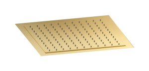 Встроенный верхний душ квадратный 332х332 нерж.сталь WE ARE IB ma034is Brushed Pale Gold Monamour