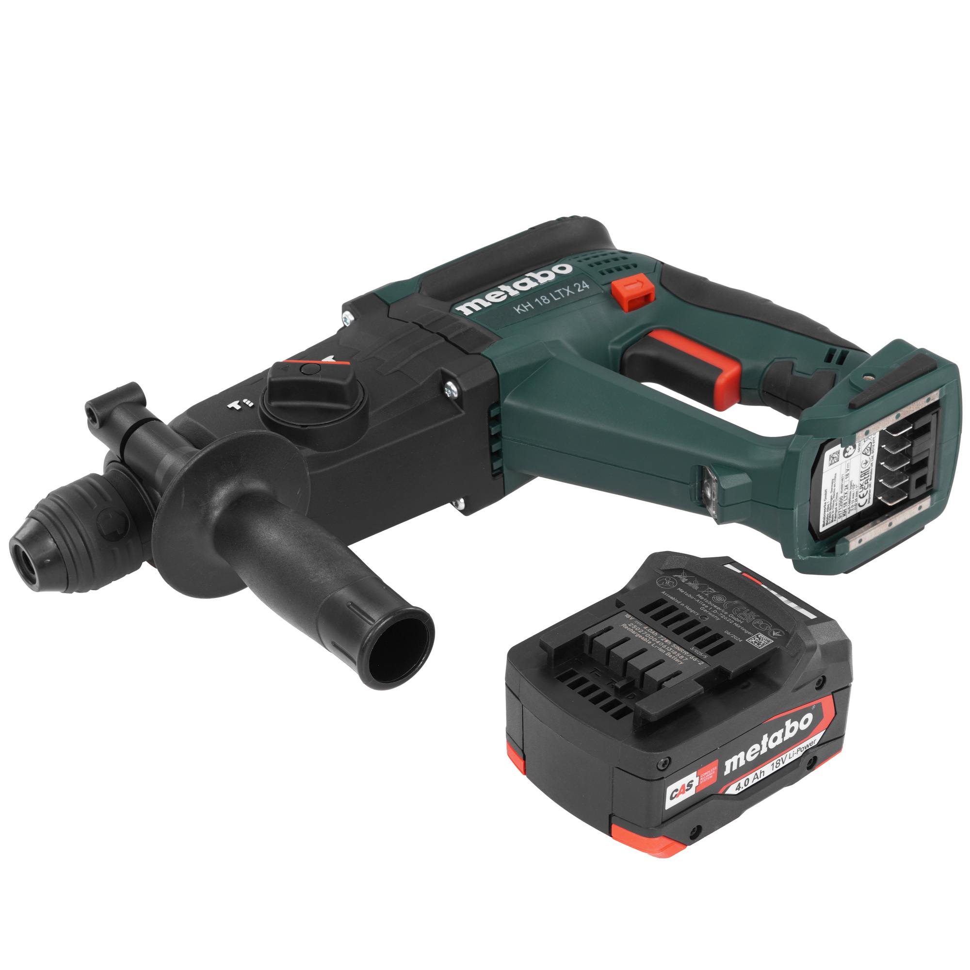 Перфоратор Metabo KH 18 LTX 24 CAS 18V 5454645 STDN-0070732 - Вид №5