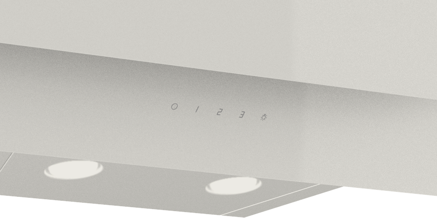 9903480 Вытяжка наклонная Monsher STELLA 60 Blanc белый/белый STDN-0001320 - Вид №2