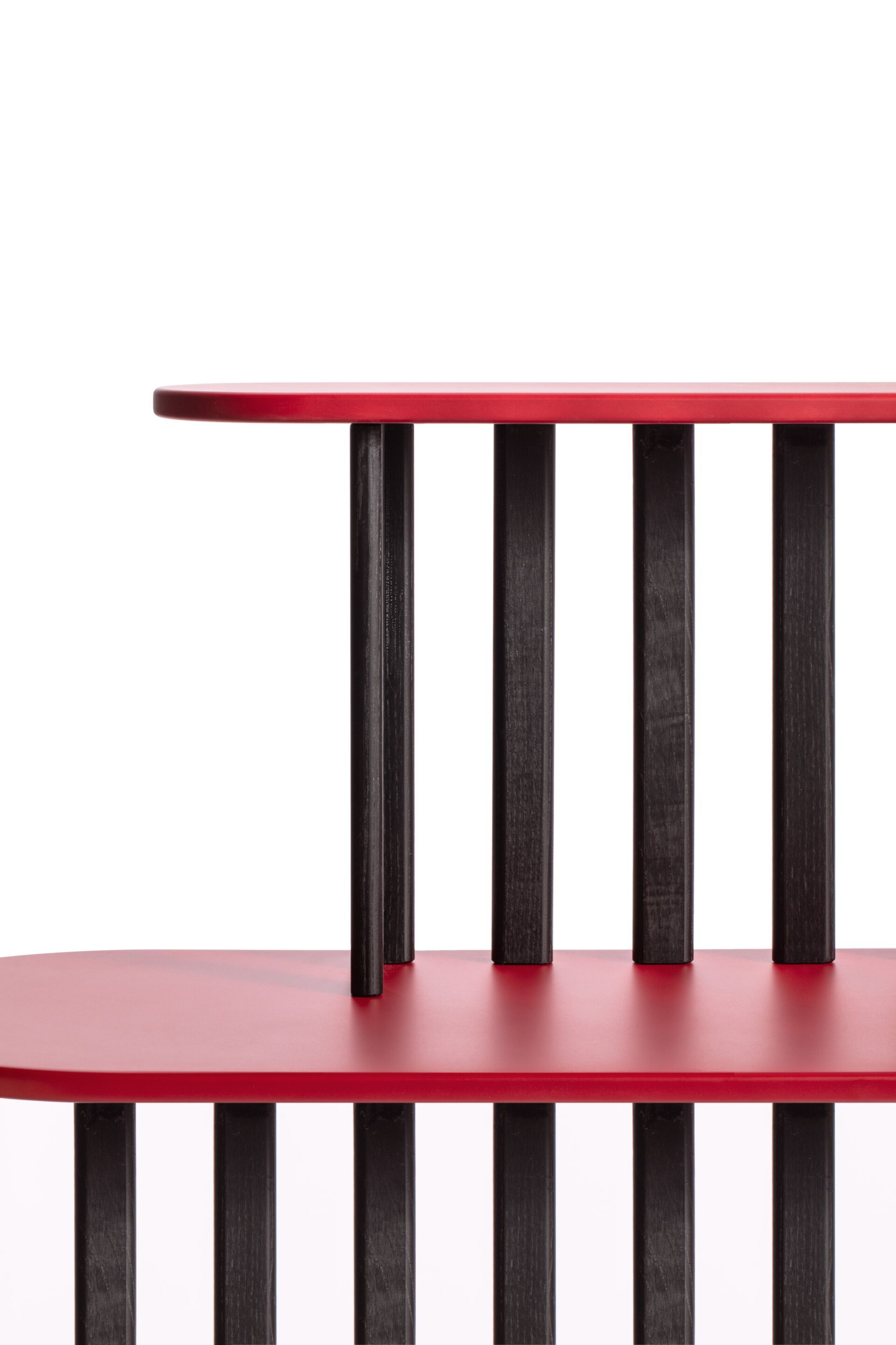 Деревянная консоль с полками Medulum ARCH-00146417 - Вид №1