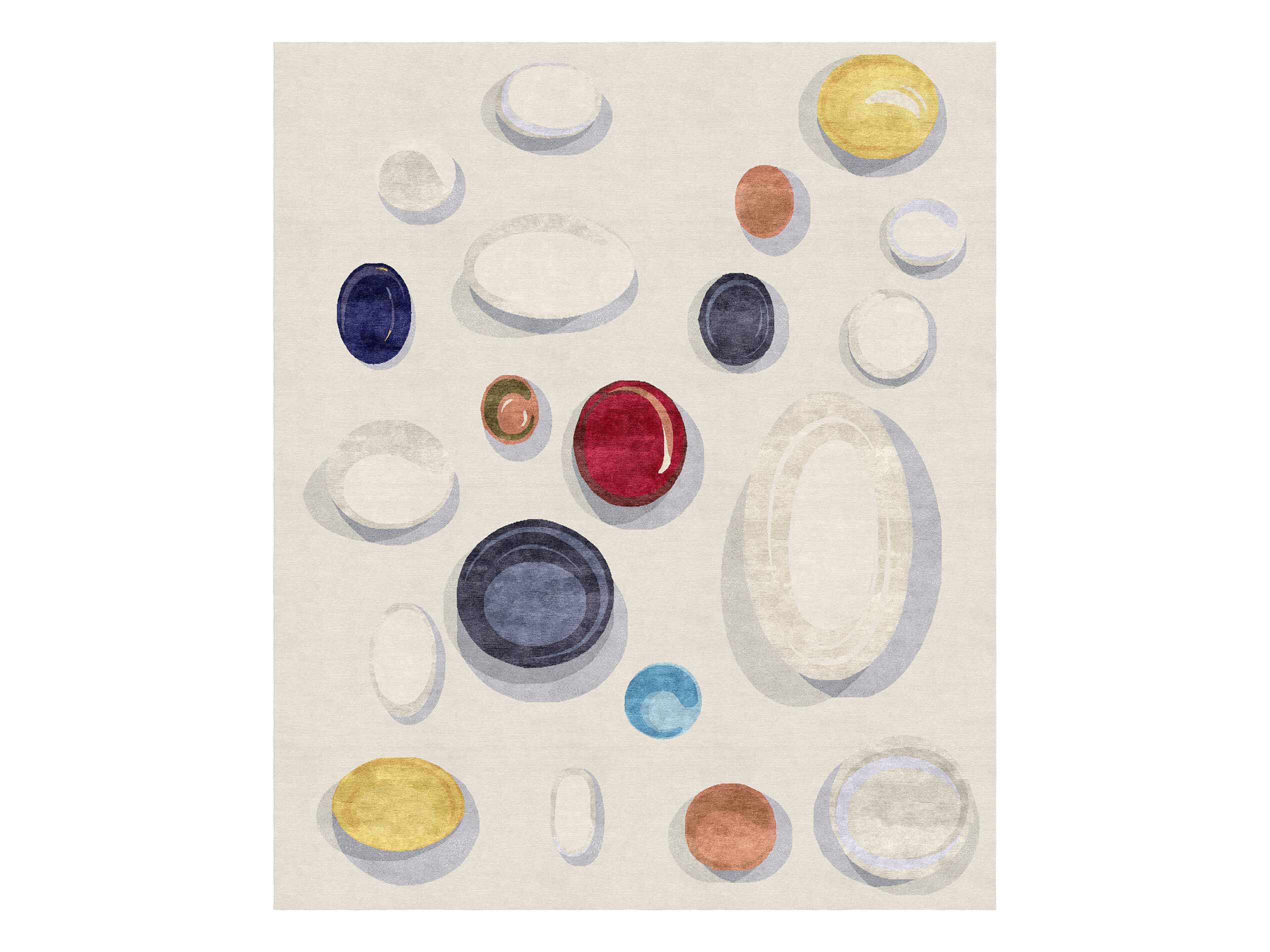 Прямоугольный ковер ручной работы Tapis Rouge Ludico Kids ARCH-00032896