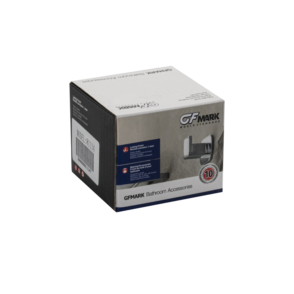 GFmark - Крючок двойной, из нержавеющей стали, код: 80114  - Вид №1