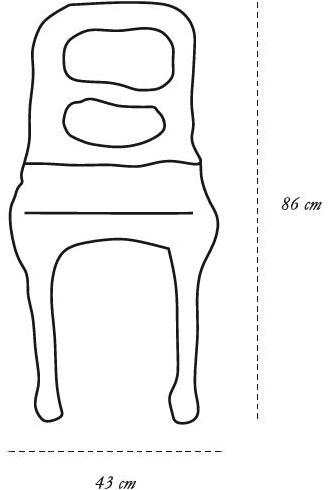 Scarlet Splendour Стул из латуни Fools' gold sun-id-1428062 - Вид №8