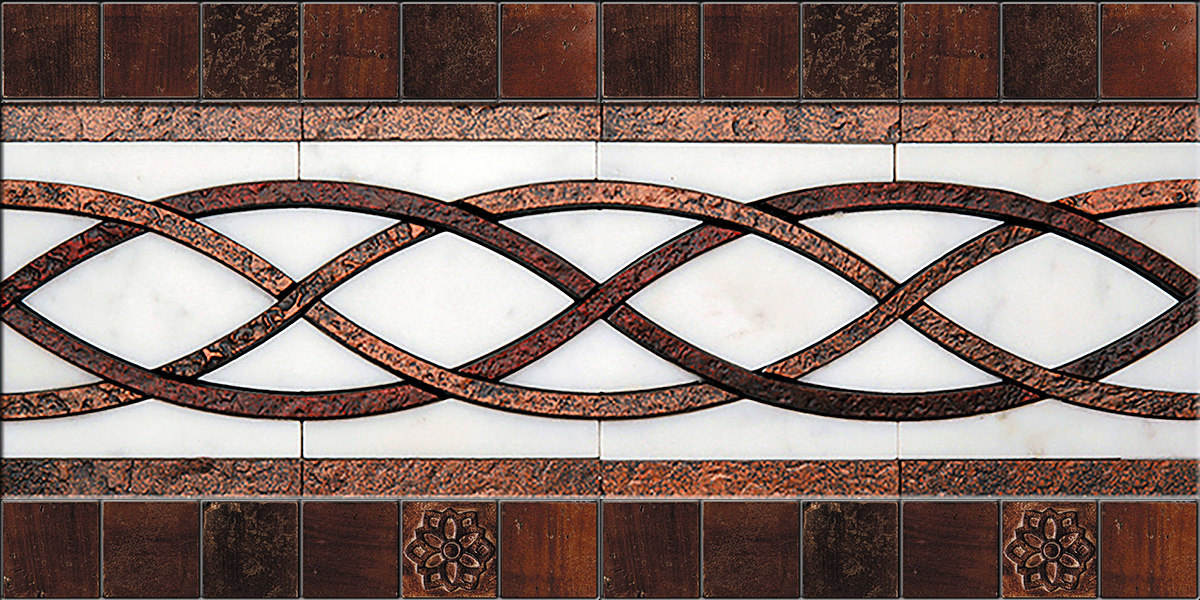 БОРДЮР ИЗ МРАМОРА EP-5 SKALINI ORNAMENTAL EP5 - Вид №1