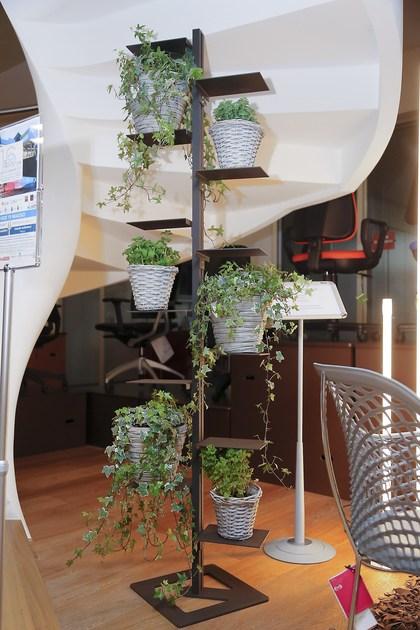 STUDIO T Книжный шкаф из листового металла / подставка для ваз Inuno sun-id-1404939 - Вид №2