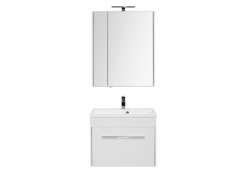 Мебель для ванной Aquanet Августа 75 белый 00225246 - Вид №2